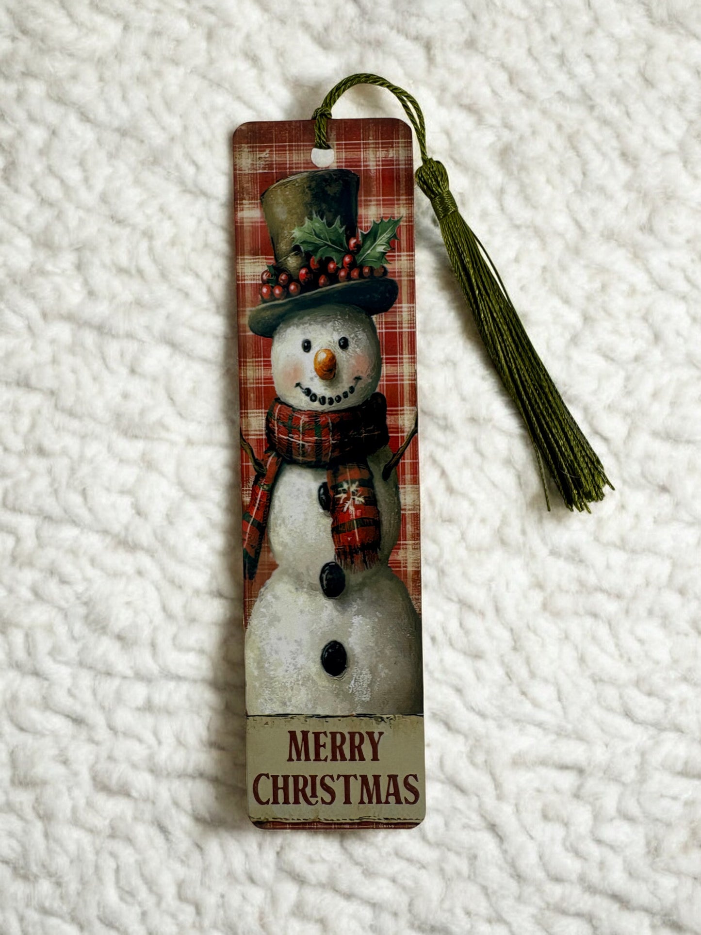 snowman bookmark