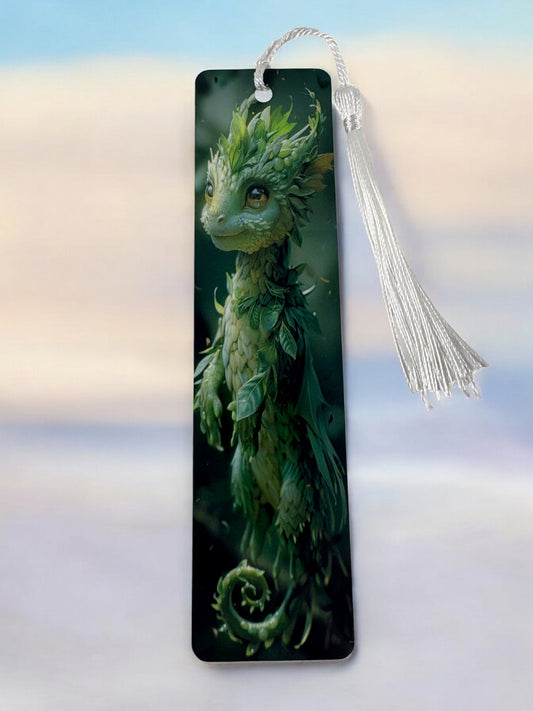 green dragon bookmark