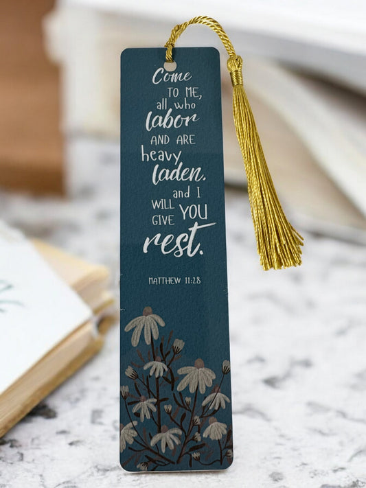 Matthew 11:28 bookmark