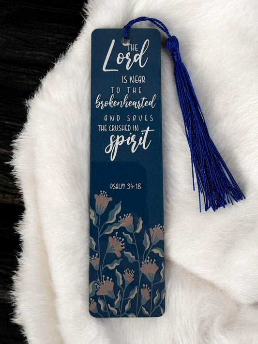 psalm 34:18 bookmark