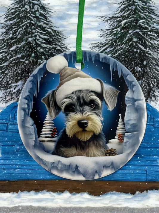 schnauzer ornament