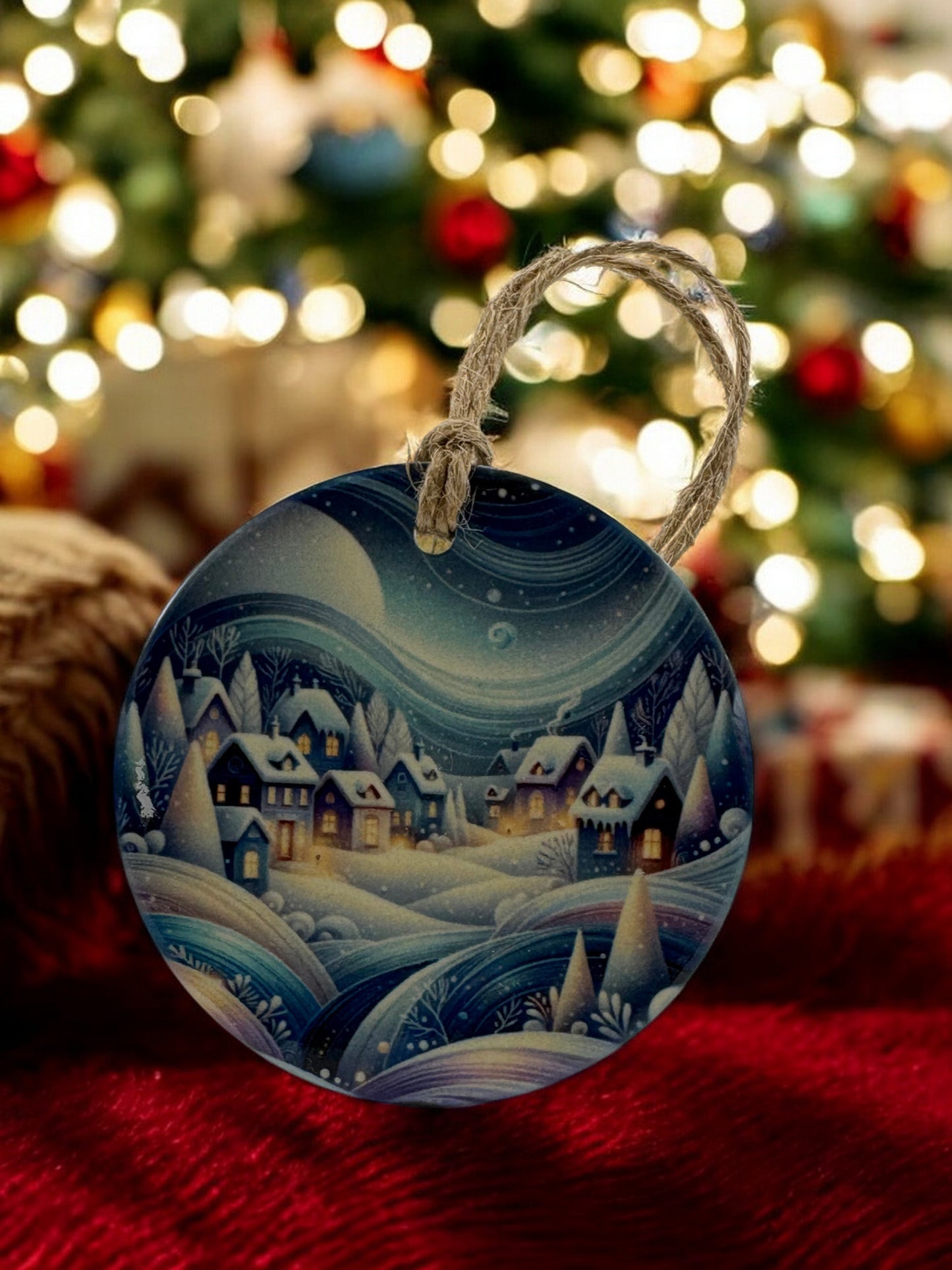 Christmas village ornament