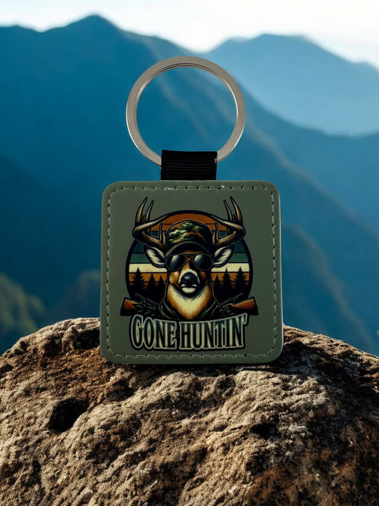 gone hunting keyring