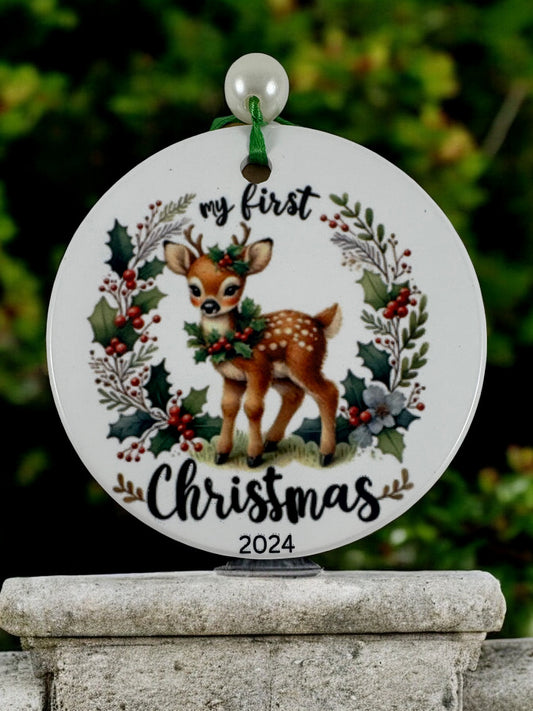 my first Christmas 2024 ornament